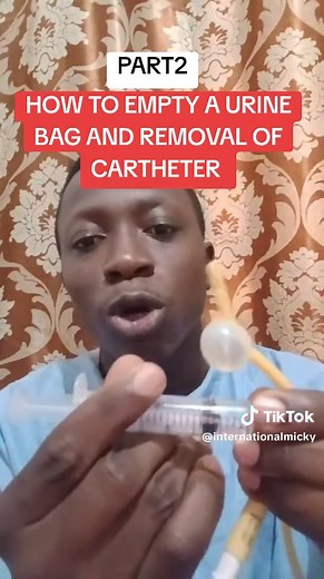 How to Properly Empty a Urine Bag and Remove Catheter