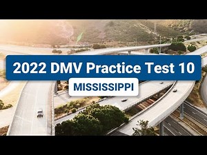 2023 Mississippi DMV Practice Test #10