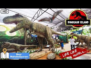 Dinosaur Island at Mahabalipuram Chennai || India's First & Asia's largest Seashell Museum || 2022