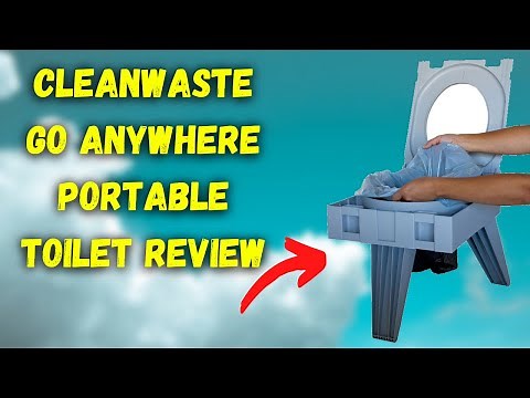 Cleanwaste Go Anywhere Portable Toilet Review - The Best Portable Toilet on the Market?