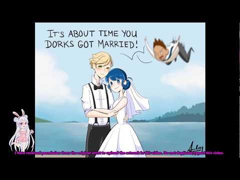 "Adrienette Wedding" - Miraculous Ladybug Comic Dub