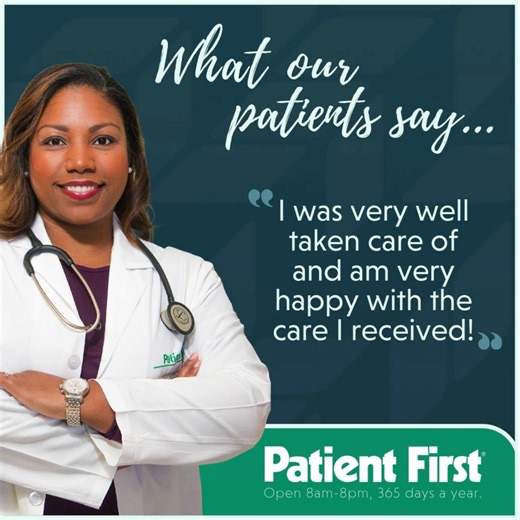 "I am very happy with the care I received!" - Putting the patient first for over 40 years! | Patient First