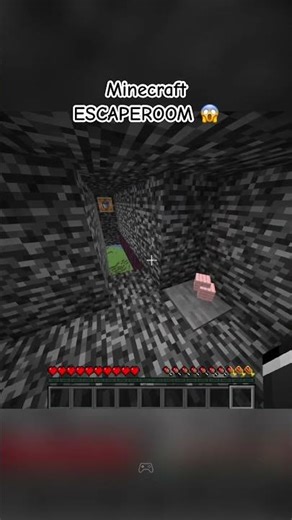 Minecraft Escape Room 😱 #shorts #gaming #minecraft