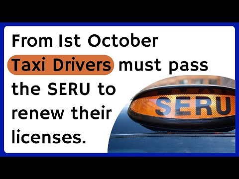 TfL Taxi Driver (Black Cab) SERU Assessment - Full Guide 2025.