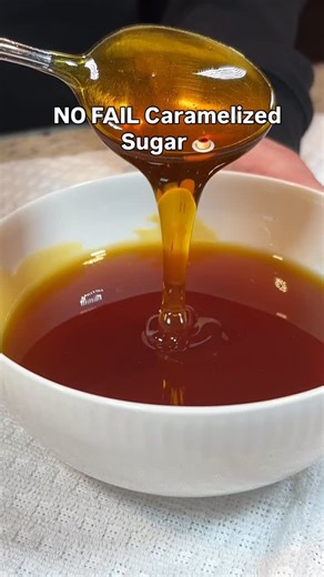Queen G's Recipes on Instagram: "You can trust me on this! Here’s how 👇 Serves: One Recipe ​Prep time: 30 Minutes Bake time: None Ingredients 1-1/2 cups granulated sugar 3/4 cup hot water (not boiling) Directions: In a saucepan over medium heat, add the sugar. Continuously stir for 15 minutes until the sugar melts and turns to an amber colour. Turn off the heat, then carefully and slowly pour the hot water into the saucepan. Be cautious as the mixture may start to bubble up. Stir to combine wit