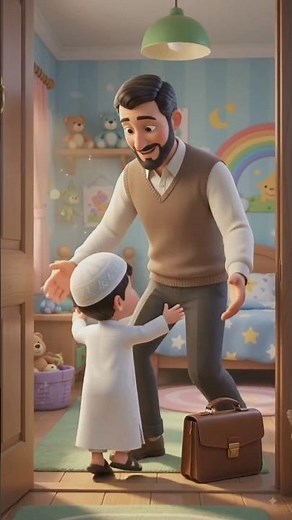 طفلٌ يبرُّ والده ❤️ | قصة قصيرة للأطفال عن برّ الوالدين | تعلم الأخلاق الإسلامية#تعليم_الأطفال