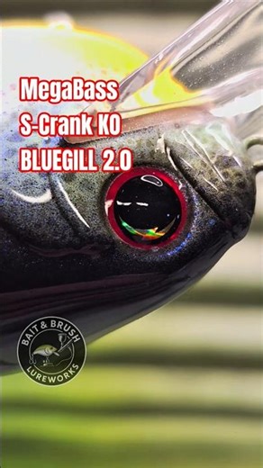 Bluegill 2.0 S-Crank 🔥 Clear Coat Finish