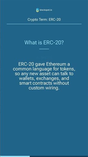 What is ERC-20? | Crypto Terms Explained