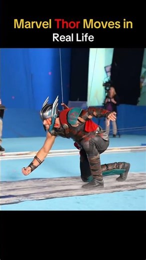Marvel Thor Moves in Real Life Vs Movies Pt.2 ☠️ #shorts