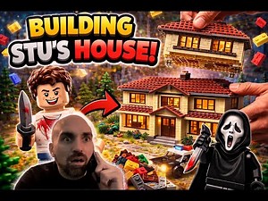This Lego style Scream House Build is Insane