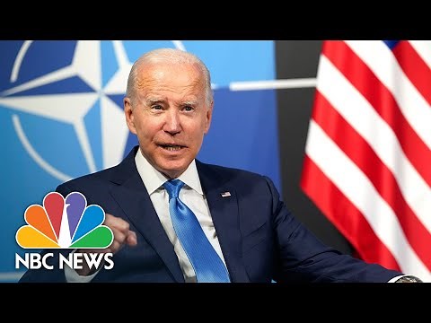 Watch: Biden Holds News Conference After NATO Summit In Madrid | NBC News