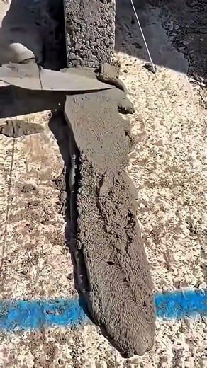 perfect mortar application on brick wall 🧱 | satisfying masonry finishing