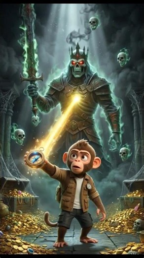 👑 Ghost King Defeated! 🐵 Monkey Breaks the Ghost Ship Curse | Final Part ⚔️👻