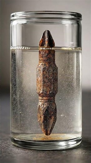 Satisfying Rust Removal Double-Sided Screwdriver Bit Restored