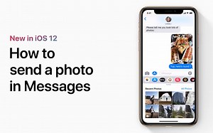 苹果支持 教程 How to send a photo in Messages with iOS 12 — Apple Support