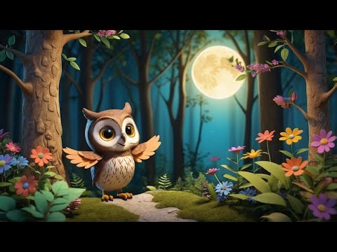 Un pequeño búho de Minecraft jugaba al escondite | Rimas Infantiles y Canciones para Niños