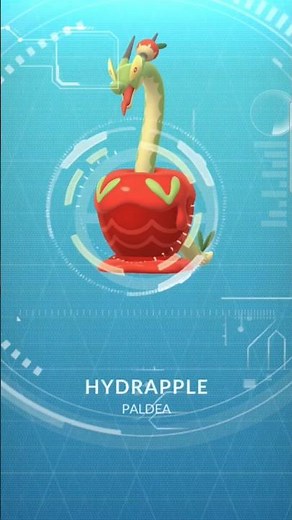 🍎Dipplin evolution to Hydrapple in #pokemomgo #pokemon #shorts