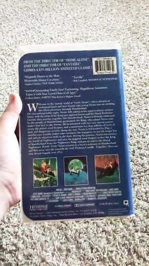 Little Nemo: Adventures in Slumberland VHS review