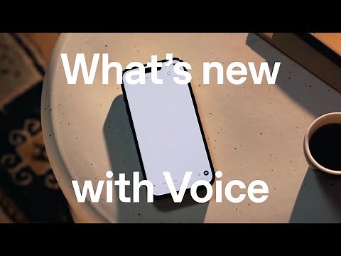 What's New with ChatGPT Voice