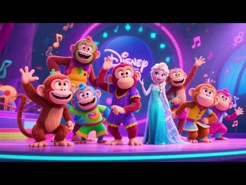 ❄️🐒 Elsa Monkey’s Funny Faces 3 | Whimsical Winter Fun
