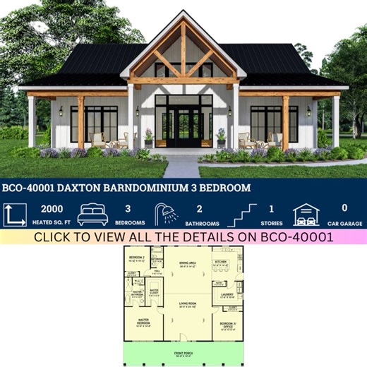 Barndominium Plans on Reels