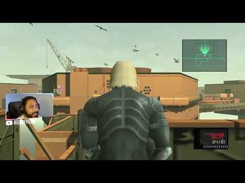 Harrier BOSS & RIG EXPLOSION - Metal Gear Solid 2 (Part 5) First Time Blind Playthrough Walkthrough
