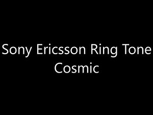 Sony Ericsson ringtone - Cosmic