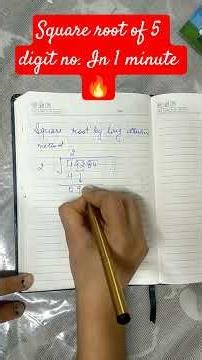How to solve square roots ⁉️ Solution here 👆By ShaliMam Learnify|