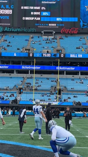 nailed it 🔨 #DALvsCAR | Baylor Scott & White Health | Dallas Cowboys