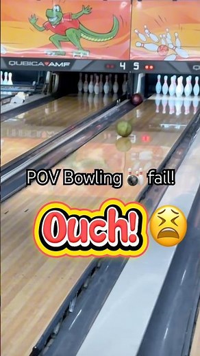 When You Can’t Bowl 😂 | Funny Ten Pin Bowling Fails #viral