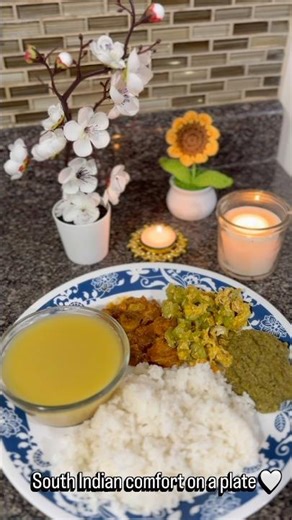 South Indian Lunch Plate 🤍🍛 | Tamil Home Cooking #Shorts #Tamil