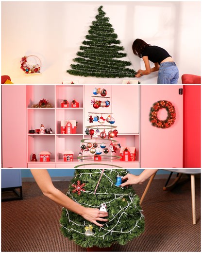 78K views · 494 reactions | Creative DIY Christmas tree ideas!  | Simple ideas | Facebook