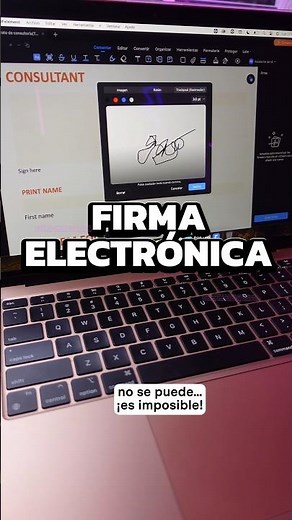 Truco para FIRMAR documentos fácil y rápido!