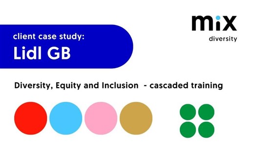 Mix Diversity Client Case Study: Lidl Diversity, Equity Inclusion Training | Hayley Barnard