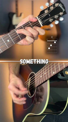 something (the beatles) guitar tutorial #guitarlesson #thebeatles #acousticguitar