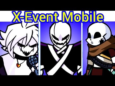 FNF Mobile VS X-Event V-slice Port FULL WEEK (All Songs + Tutorial) | Gameplay Showcase