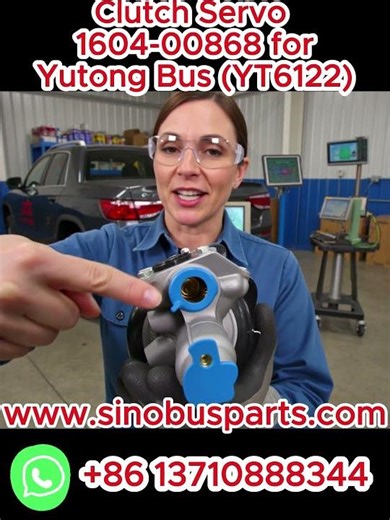 Clutch Servo 1604-00868 for Yutong Bus (YT6122) | High-Pressure Clutch Booster