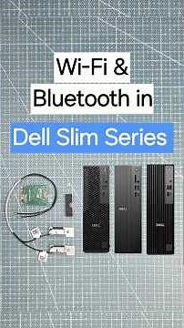 Dell Slim (2025) PCs: WiFi & Bluetooth Installation Guide / Tutorial #TechShorts #YouTubeShorts