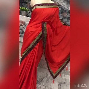 Soft metal silk saree with thread embroidery work lace border. Rs-1920/- Tk-2285/- (In gst)• | Suisse Selections | Facebook