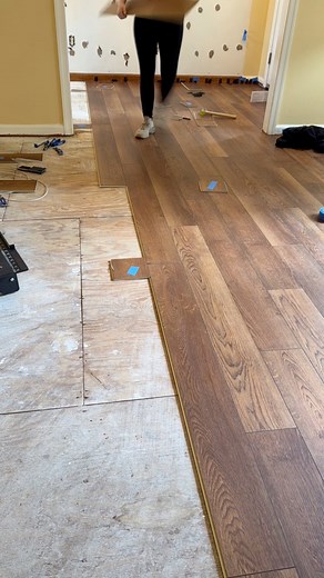 149K views · 2.8K reactions | What do we think of the new flooring?! #homesweethome #renovation #diyhomeimprovement #HomeImprovement | Lexi DIY | Facebook