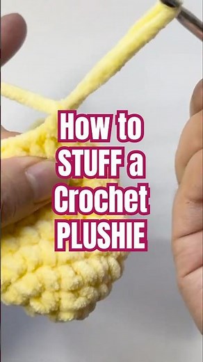 Stuffing Plushies - Crochet Tutorial for Beginners! #beginnercrochet