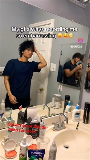 My gf is always recording me... wait for it 🫢🌈