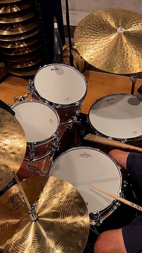 New Rogers Powertone Drumset #rogersdrums #drumkit #studiodrums #DrumSound #strajkstudios | Strajk Studios