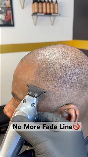 How to Remove the Fade Line | Pro Barber Hack ✂️ #barber #barberstrong