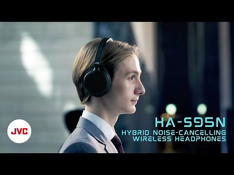 The Ultimate Hybrid Noise-Cancelling Headphones JVC HA-S95N #noisecancellingheadphones #headphones