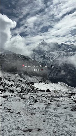 Annapurna Base Camp Trek (ABC) 😍#mountains #himalayas #travel