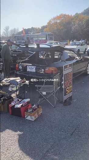 ホンダ・CR-Xデルソル 電動ルーフオープン トランストップ