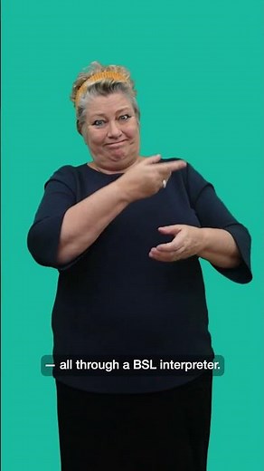SignVideo - how to use a BSL interpreter