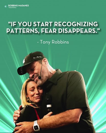 Fear often comes from the unknown. But once you understand the patterns, it’s no longer something to fear. It’s just part of the process. What patterns have you recognized in your life that have helped you overcome fear? #fear #patterns #awareness #growth #courage #healing #transformation #coaching #leadership #mindset #clarity #change #selfmastery #breakthrough #tonyrobbins #tonyrobbinsquote #robbinsmadanestraining #lifecoaching | Robbins-Madanes Training
