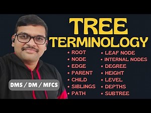 Tree Terminology in Discrete Mathematics || Trees || DMS || DS || MFCS